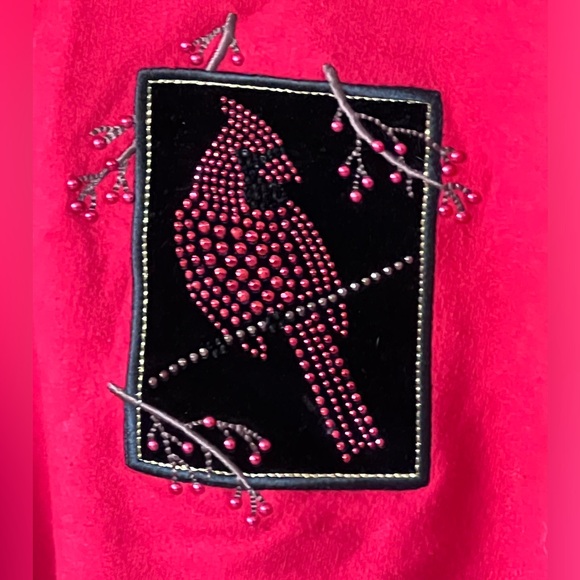 Top Stitch by Morning Sun Size XL Vintage Cardinal Sweatshirt EUC - Picture 3 of 7